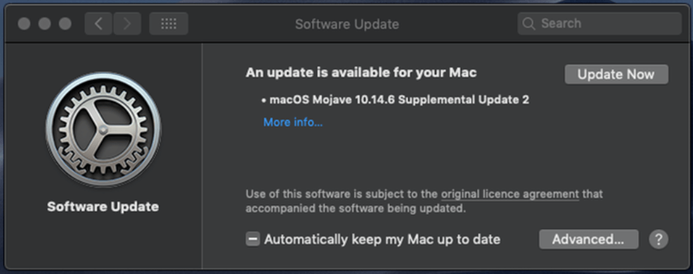 定期更新你的设备以加速你的 Mac