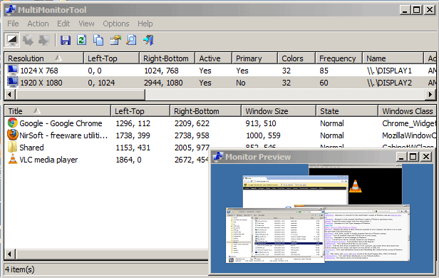 Multi-Monitor Tool