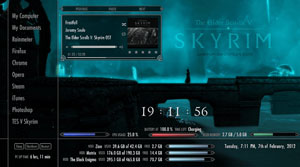 skyrim rainmter skin