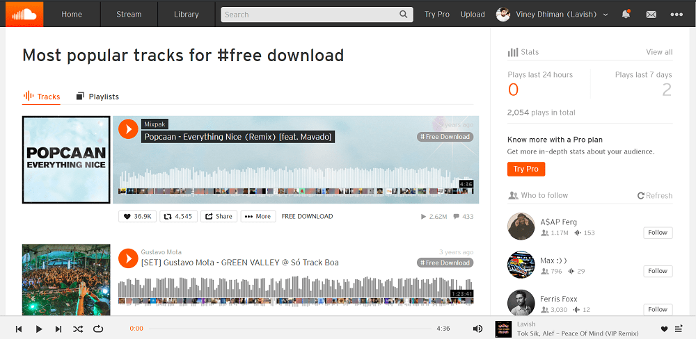 soundcloud - best sites to download english songs free