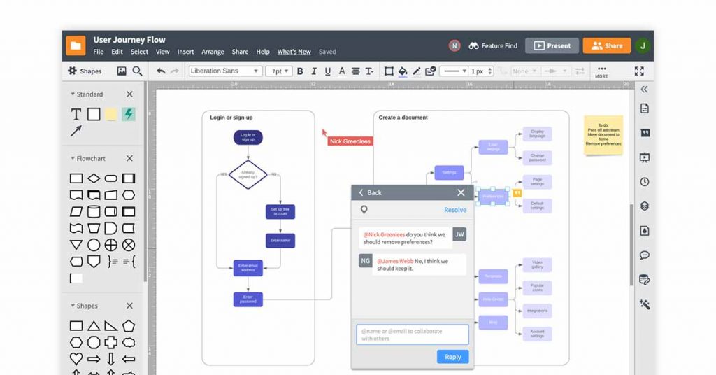 在线流程图制作工具 - LucidChart