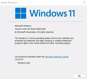 单击更新按钮以更新 Windows 11