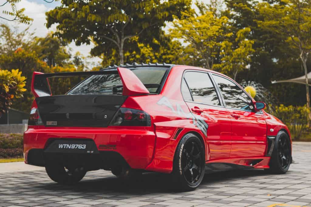 2003 Mitsubishi Lancer EVO Evolution 8 VIII 带碳纤维引擎盖车身套件