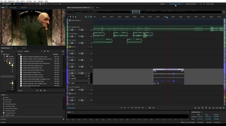 Adobe Audition – 编辑、混合、录制和恢复音频的强大工具