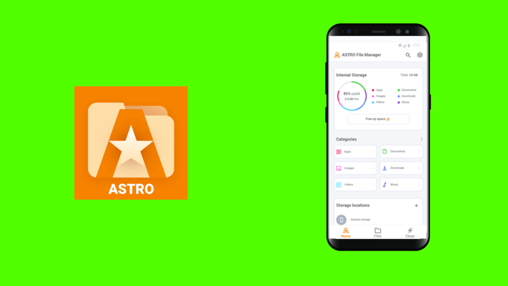 Astro File Manager