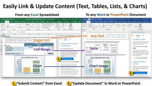 Excel 到 Word 文档自动化