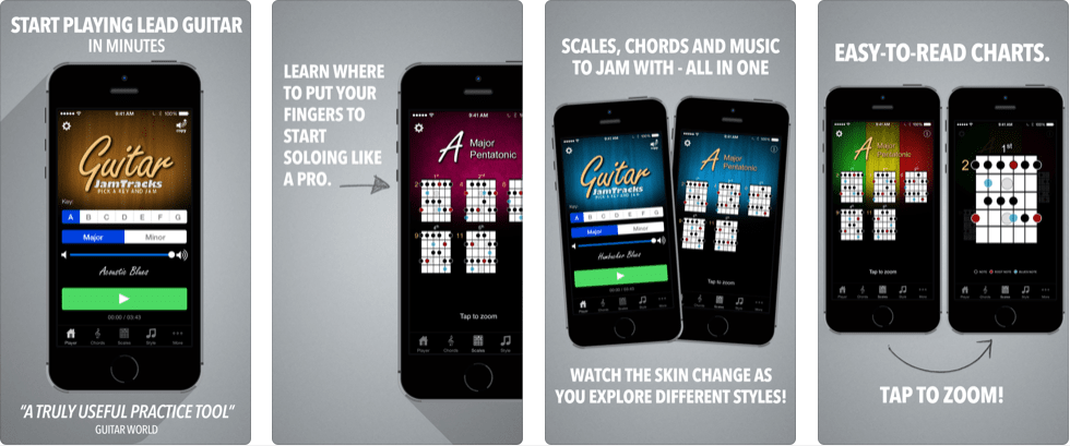Guitar Jam Tracks——最好的吉他学习应用