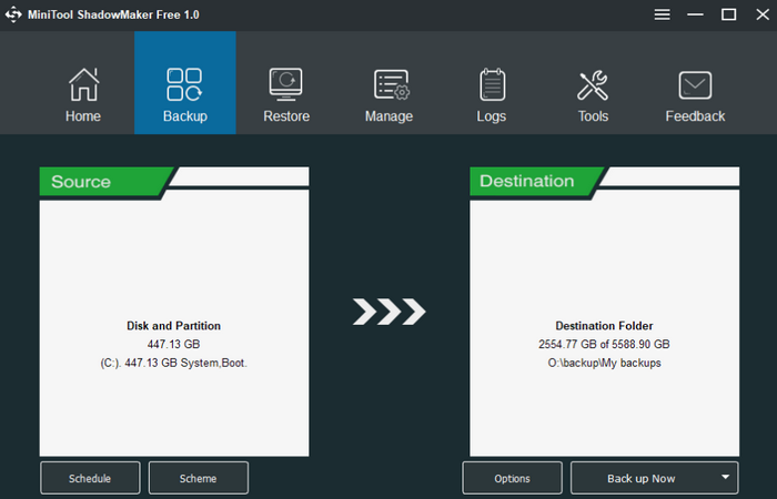 MiniTool ShadowMaker