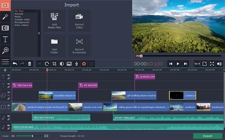 Movavi Video Editor plus