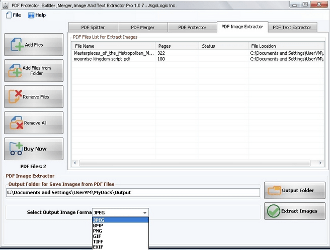 AlgoLogic PDF 保护器