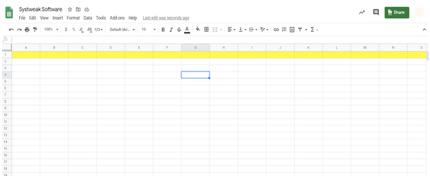 Google Sheets