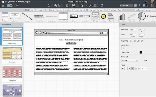 Balsamiq 线框