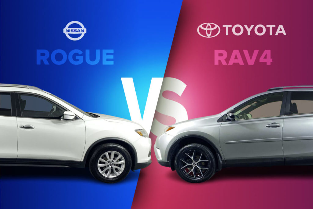 日产Rogue VS 丰田RAV4终极比较：哪一款更好？