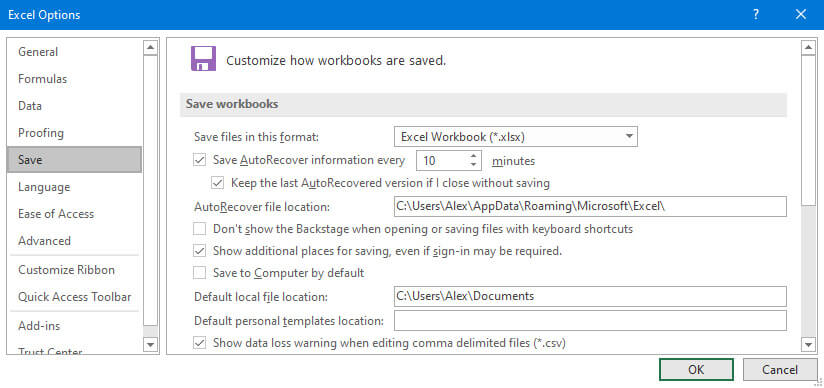 如何在Windows上恢复未保存或删除的Excel文件？