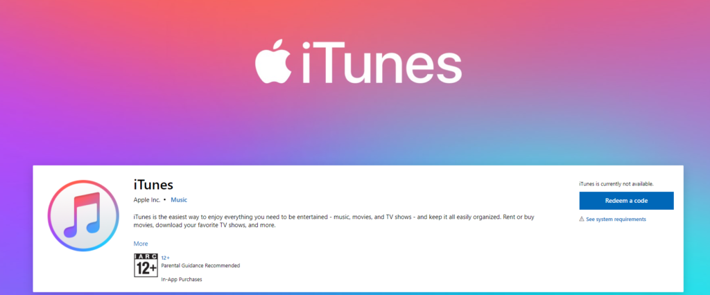 iTunes