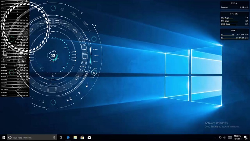 适用于 Windows 10 的雨量计