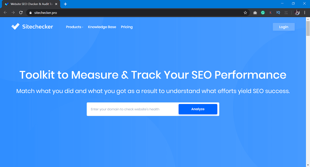 sitechecker.pro - 提高网站排名的 SEO 工具