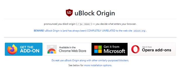 uBlock Origin