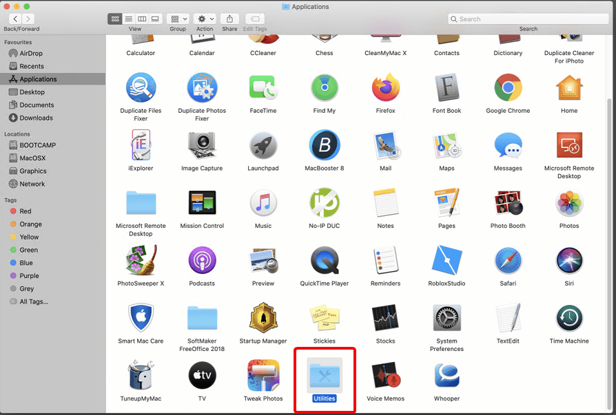 Mac 上的 Finder 问题