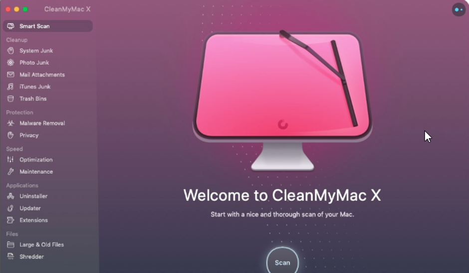 CleanMyMac X - 用于 Mac 优化和恶意软件清除的 Mac Cleaner 工具