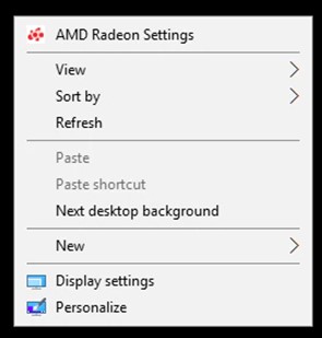 AMD Radeon 设置