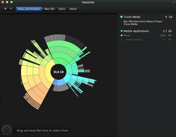 Daisy Disk - 出色的 Mac 优化器和清理软件