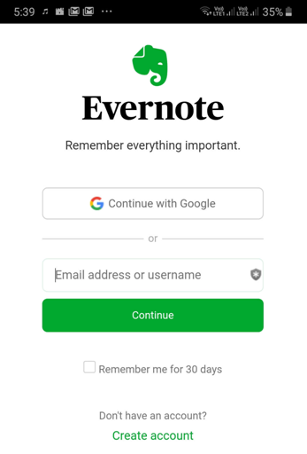 Evernote Web Clipper