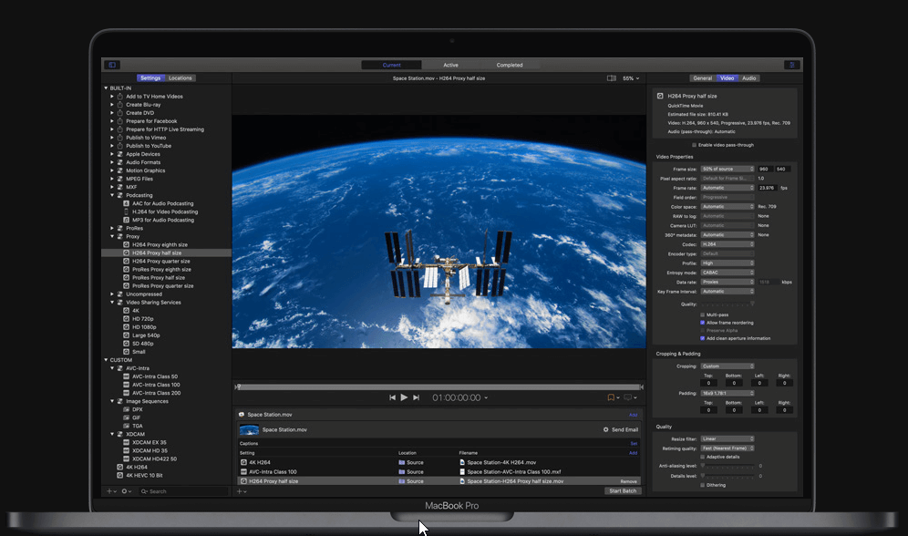 Final Cut Pro X – Advanced Video Compression Software