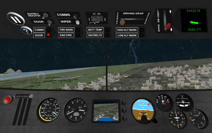 飞行模拟器：飞行飞机 3D
