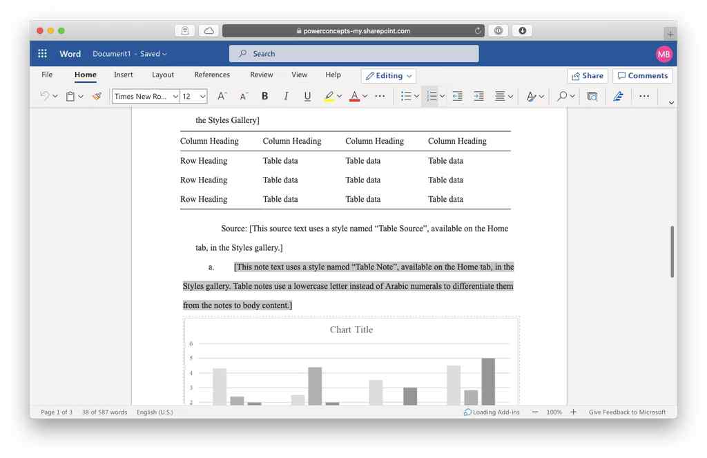 Mac 上免费的 Microsoft Word