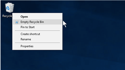 Windows 10 上的回收站关联错误
