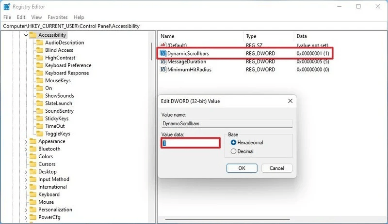 Windows 11如何修复缺少滚动条的问题?解决办法