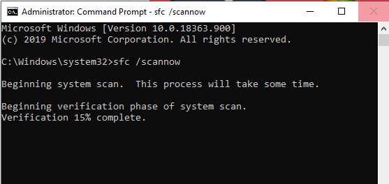 在命令提示符下进行 SFC 扫描，如何修复复制和粘贴在 Windows 中不起作用