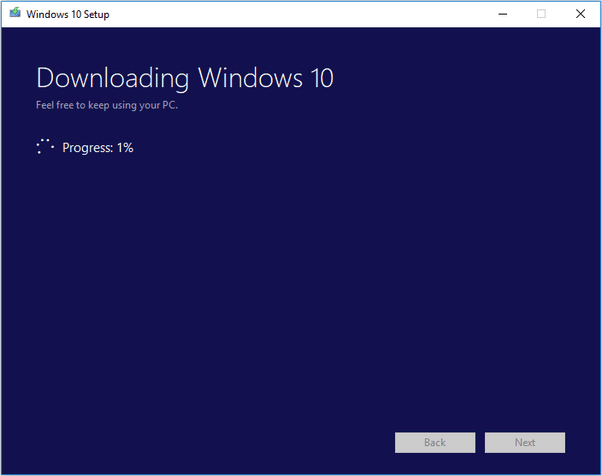 Windows 10 媒体创建工具