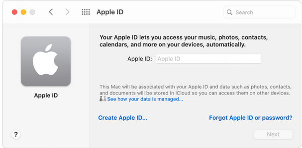 尝试不同的 Apple ID