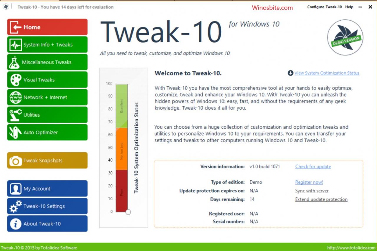 screenshot of tweak-10