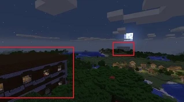 两个林地大厦 Minecraft Seed