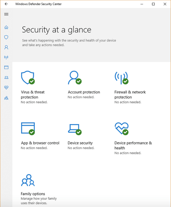 Windows Defender 应用程序无法初始化