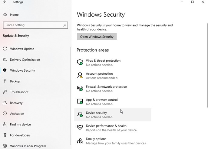 Windows Defender的