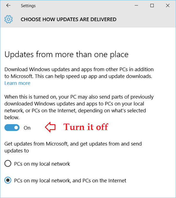 Windows 更新传递优化