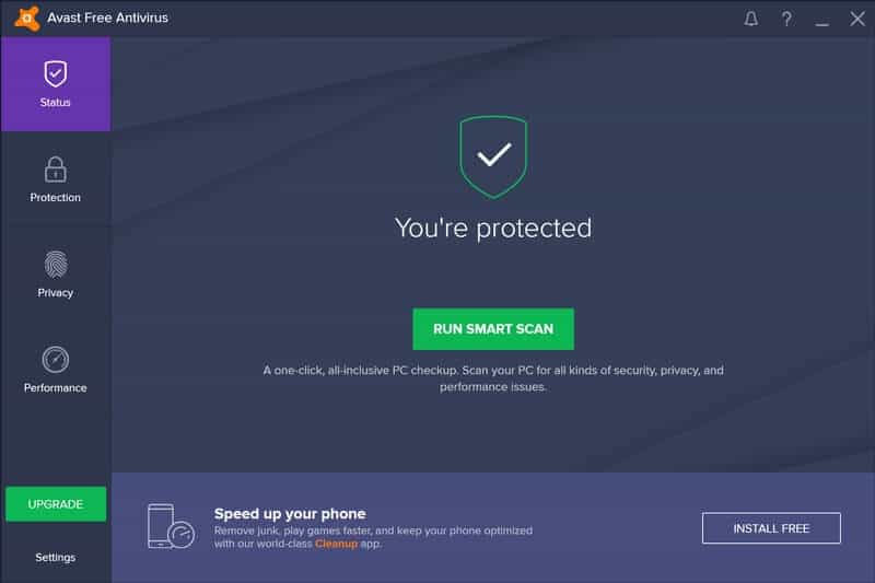 avast 免费杀毒软件