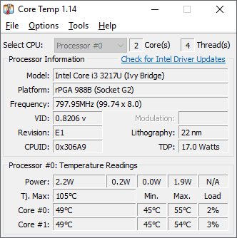 检查cpu温度