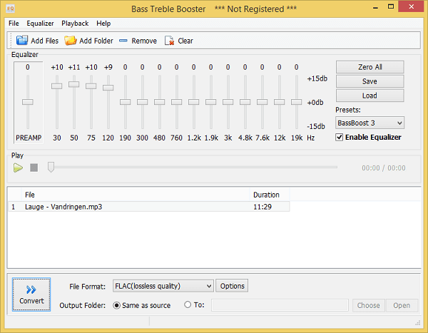 Windows 10 的免费均衡器