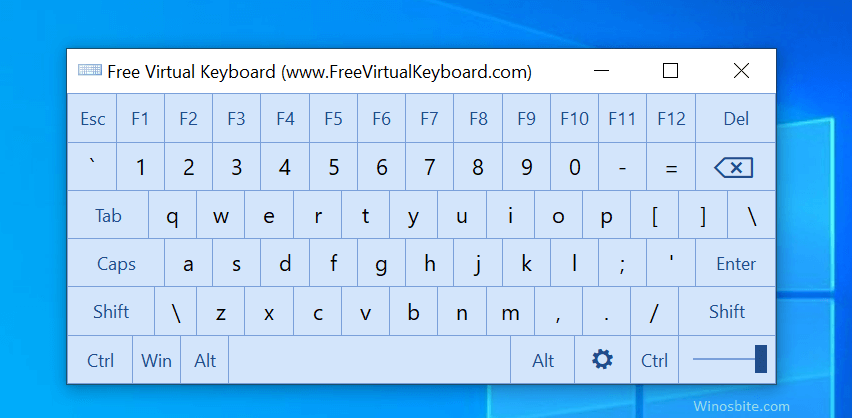 免费的虚拟键盘