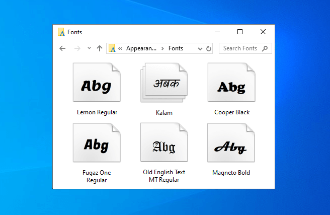 windows 10如何更改字体