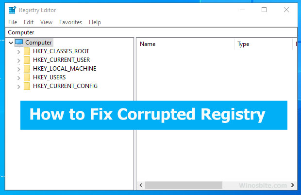 如何修复 Windows 10 中损坏的注册表