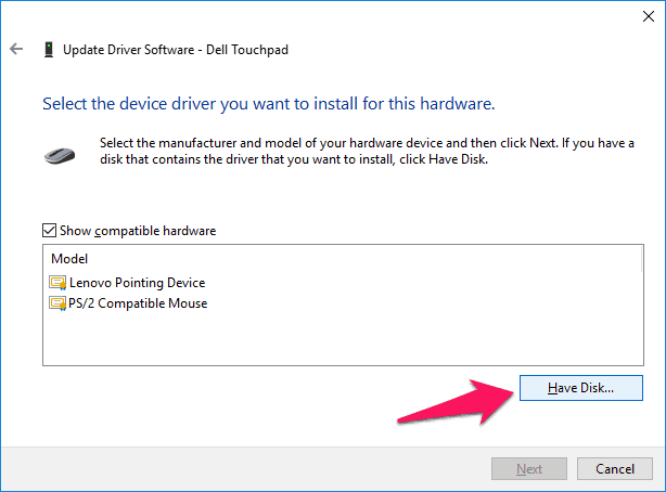 如何修复联想触摸板在 Windows 10 中不起作用