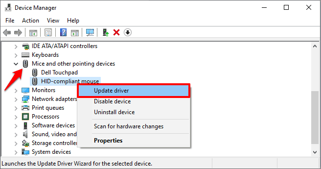 如何修复鼠标光标在Windows 10中不移动