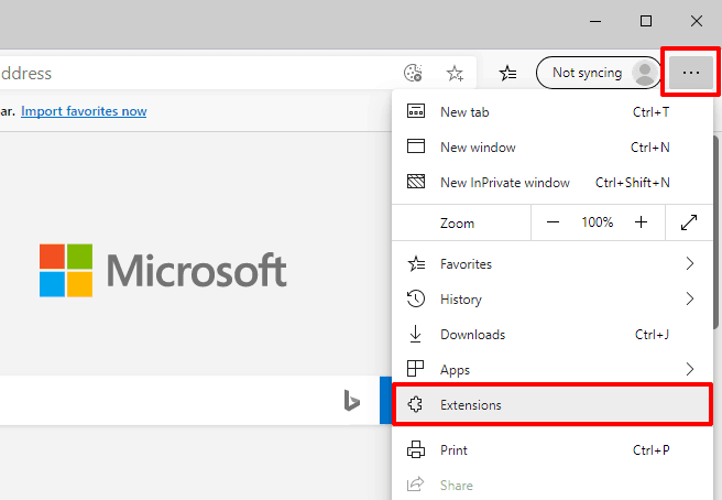 在 microsoft edge 上安装 chrome 扩展