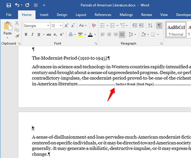 如何在word文档中制作一页横向